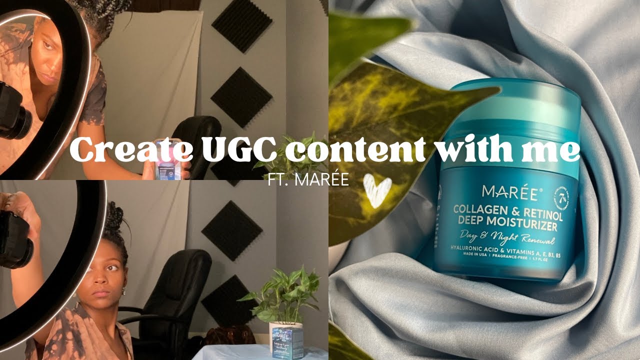 Shoot UGC Content With Me🎬 Feat. Meet Maree (BTS FOOTAGE)