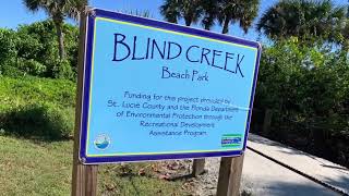 Blind Creek Beach in Fort Pierce 🏖️