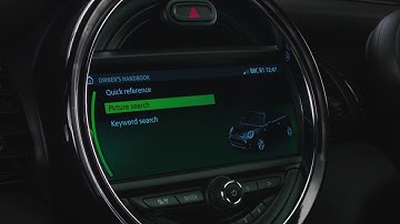 BASICS | FIND YOUR OWNERS HANDBOOK | Get to know your MINI | MINI UK