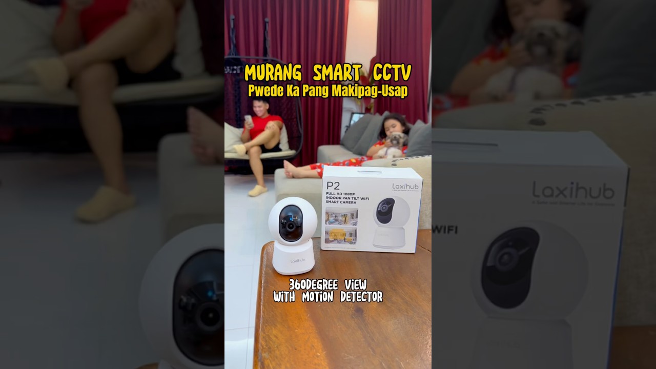 Murang Smart CCTV (Pwede nang mag Add to cart sa aming Tiktok Shop @ Team OGAD Vlogs)