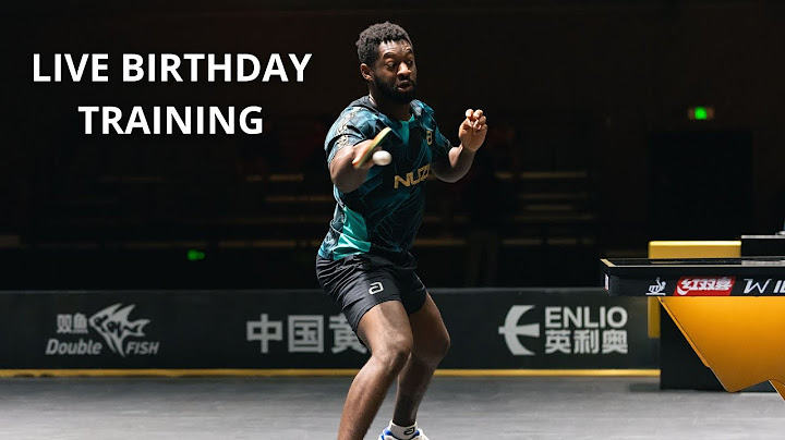 🎉 Birthday Special – Live Table Tennis Training + Fan Shoutouts! 🏓💬