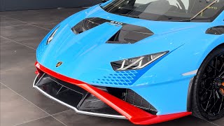 New 2024! Lamborghini Huracán STO | Blu Cepheus | Giallo Belenus | Walkaround | Exterior & Interior