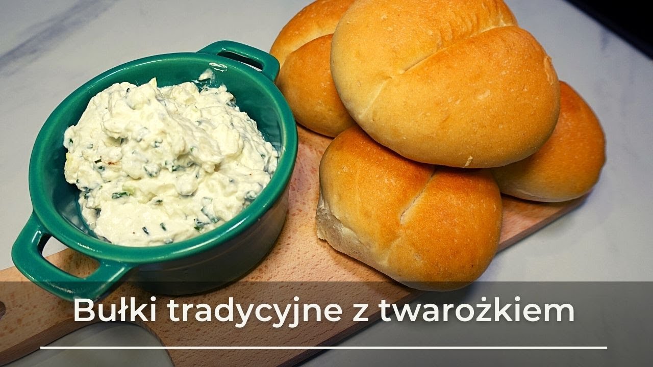 Bułki Tradycyjne z twarożkiem z cebulką i szczypiorkiem | Monsieur Cuisine Smart / LIDLOMIX