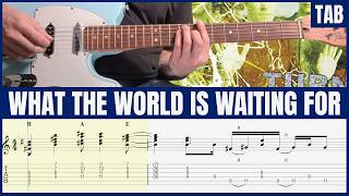 The Stone Roses - What The World Is Waiting For  - Guitar Tab | Cover | Tutorial (4K/2160p)