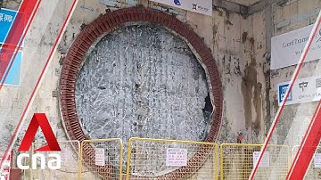 Boring tunnel breakthrough for Singapore