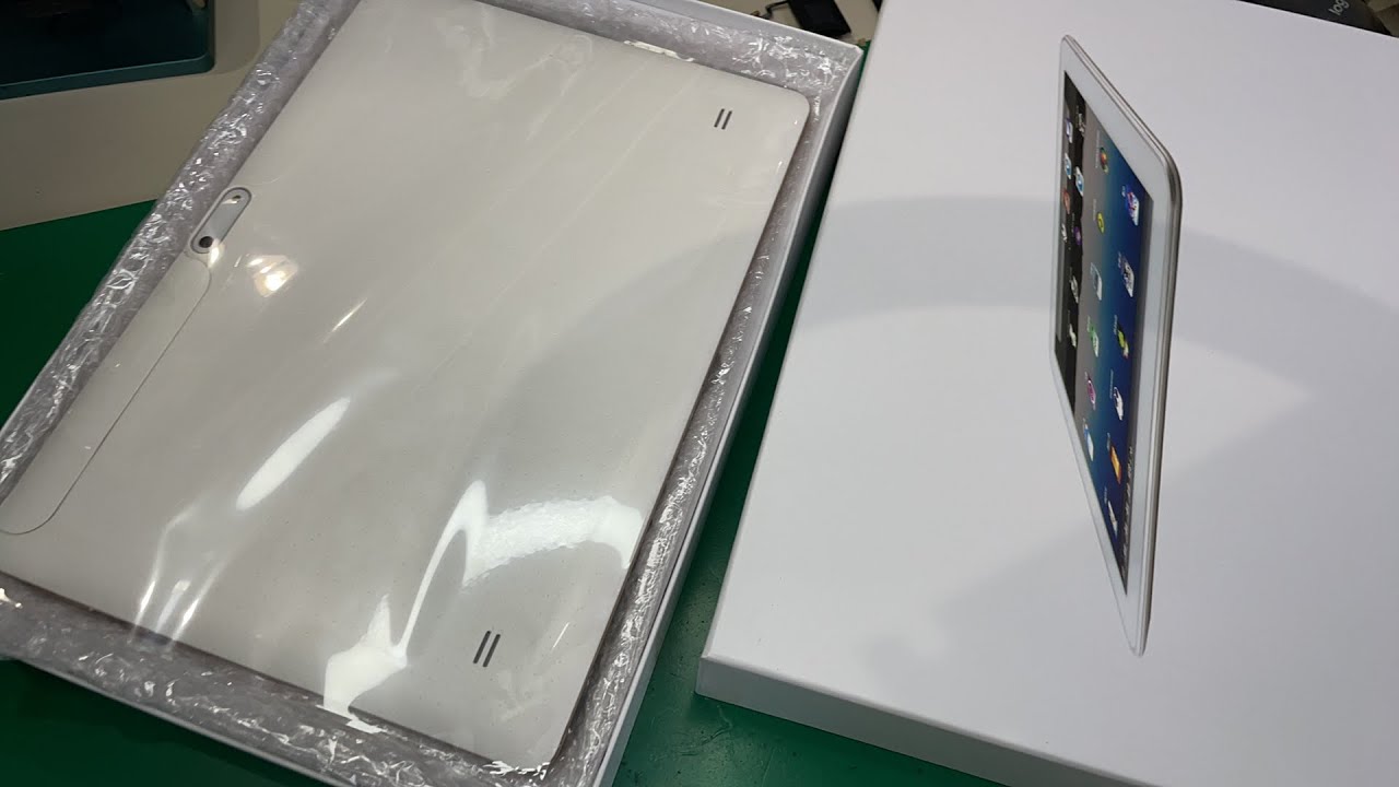 ネットショップ中華Androidタブレット内部の仕組み分割 - YouTube