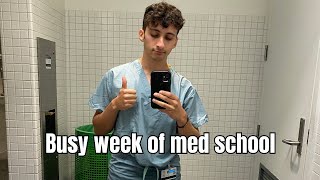 a busy (and fun) week of medical school | vlog