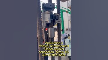 Plug in Electric Rebar Coupler Wrench #powertool #rebar #tools