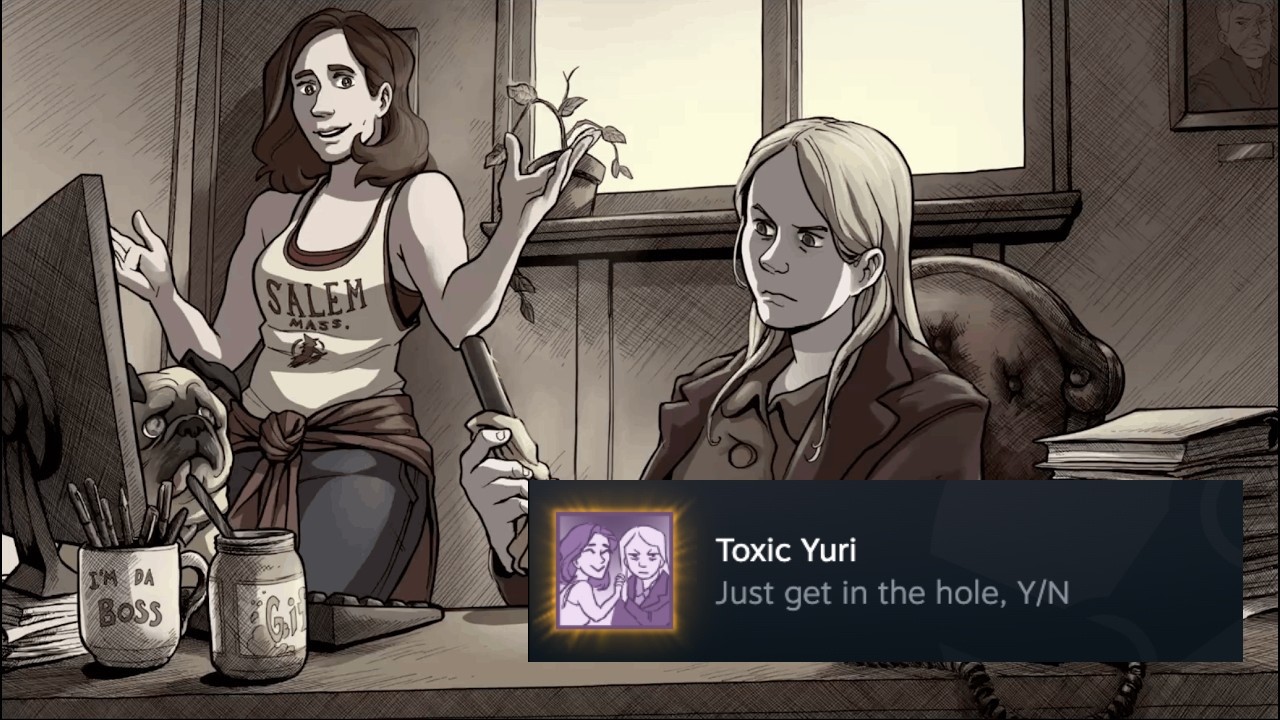 Scarlet Hollow Episode 5: "Toxic Yuri" Achievement (No Stella Romance, Talk to Animals/Street Smart)