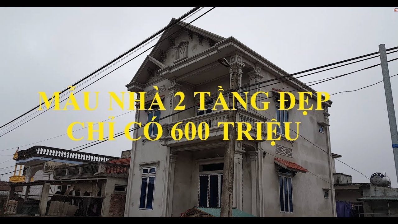 Thăm Quan Mẫu Nhà 2 Tầng Diện Tích 8x9.5m Chỉ Có 600 triệu tại ...