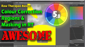 Raw Therapee Basics: Colour Correction Regions & Masking in v5.8/5.9/Dev