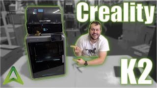 Creality K2 Combo - Unboxing, Setup and Printing