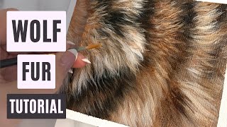 How To Paint WOLF FUR Easily