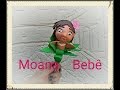 Moana Bebê - Ponteira para lápis em EVA 3D - DIY - #MergulheNessa