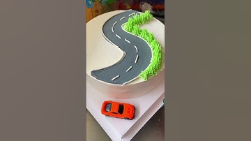 Thumbnail of Car Theme Cake Boy🚗//Birthday Cake Design |vehicles Theme Cake #shorts #birthday#boy#car#cake #video
