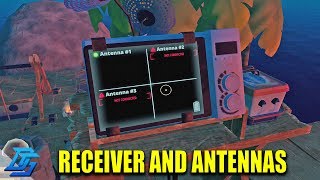 RECEIVER AND ANTENNAS BUILT!- Raft - Pt.10 (Multiplayer)