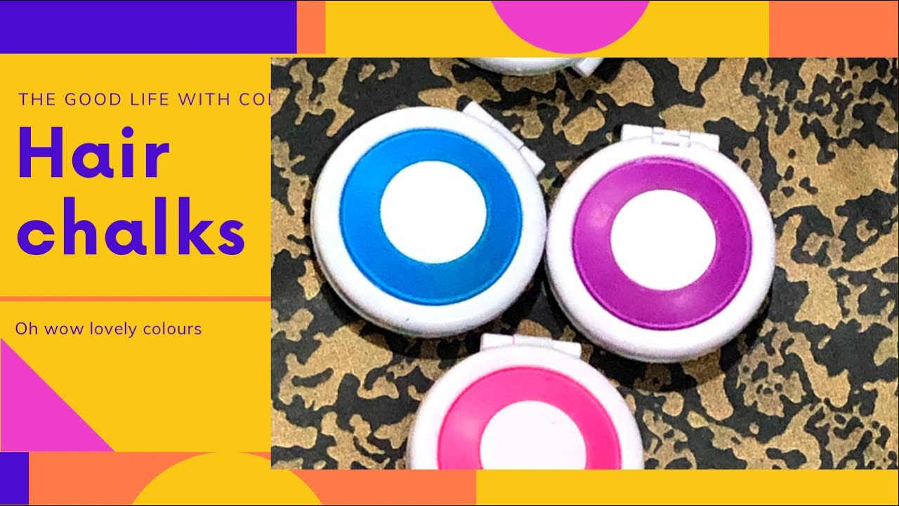 Hair chalks review how to use hair chalks temporary dye your hair