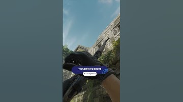 CS2 Ancient: Lurk Smoke From T Spawn to B Site - Nades Guide