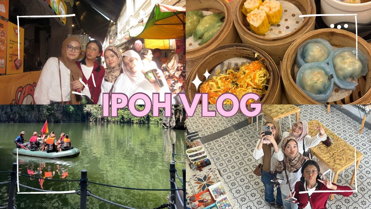 ipoh day trip vlog!!