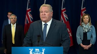 'Our efforts are paying off': Ford on stage 1 of reopening the province