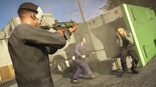 GTA 5 - Mission 36 &quot;Blitz Play&quot; 100% Gold Medal - Gameplay