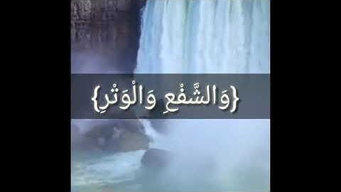 سورة الفجر ١٤٤١ه‍