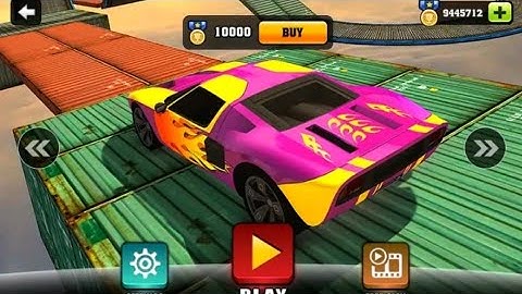 Impossible Stunt Car Tracks 3D |Level 1-5| Android GamePlay