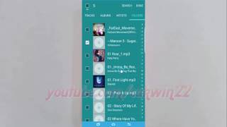 Samsung Galaxy S7 Edge : How to Create Playlist in samsung music (Android Marshmallow)