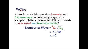 Combinations : Introduction and Examples