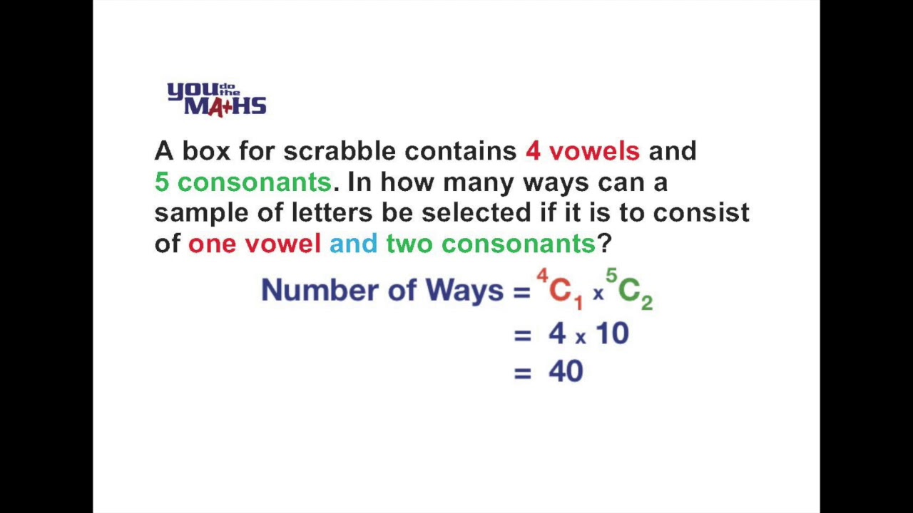 Combination Introduction Combinations : Introduction and Examples - YouTube