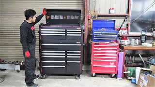 コストコのコスパ最強BIGツールキャビネット　親父プレゼント用