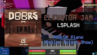 Video thumbnail of "Elevator Jam - Doors OST | Roblox Got Talent (Piano Cover)"