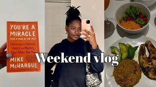 Weekend vlog | taking care of my mental health, Pop-up thrift store, etc.