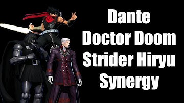 UMVC3: Dante - Doctor Doom - Strider Hiryu Synergy