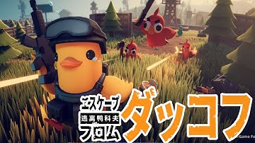 神ゲーと評判のダッコフ初見プレイ【エスケープフロムダッコフ】