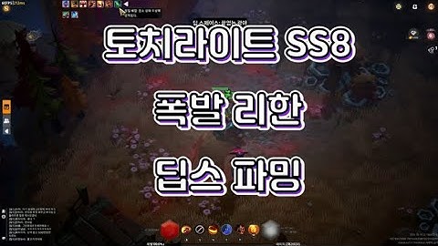 토치라이트 폭발리한 딥스 파밍