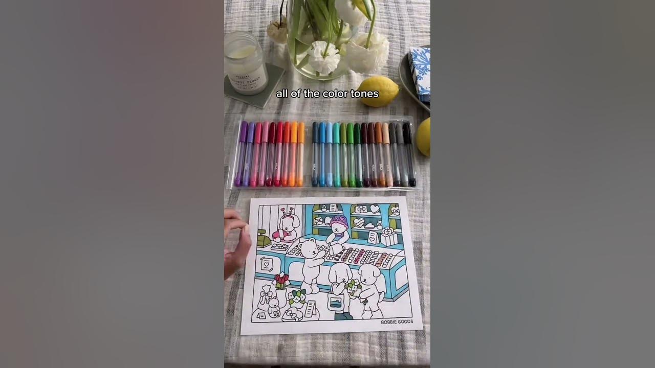Color with me: Afternoon Tea (Bobbie Goods Volume 6) 