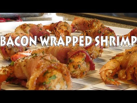 BACON WRAPPED SHRIMP| SIMPLE & EASY