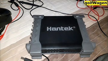 Hantek 1008C oscilloscope output PWM signal generator