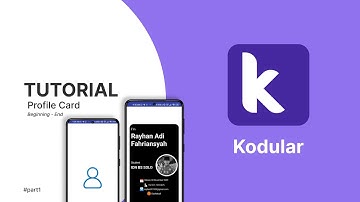[Tutorial Video] Kodular, Profile Card | Part 1 | Rayhan Adi Fahriansyah