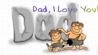 Father's Day Slideshow Video - Scrolling Titles