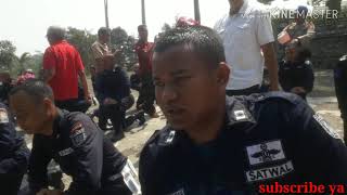 Diksar Gada Pratama Securty Penyiraman PT TAG Dan PT BHP dan PT Bravo Saga di Tenjo ayu Sukabumi