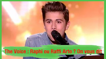 The Voice : Raphi ou Raffi Arto ? On vous dit tout sur l’orthographe des noms des talents !