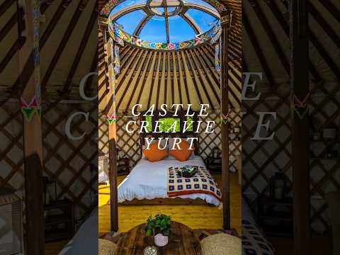 Castle Creavie Farm and the incredible Mongolian Yurt. #scotland #dumfriesandgalloway #travel  #yurt