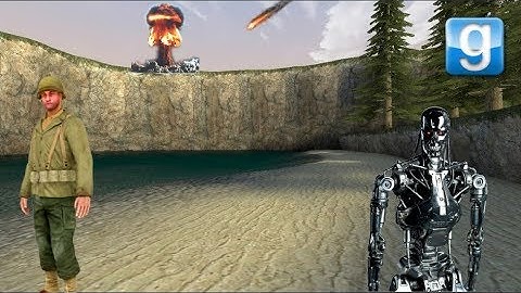 WW2 Soldiers VS The Terminator NPC Battle Garry