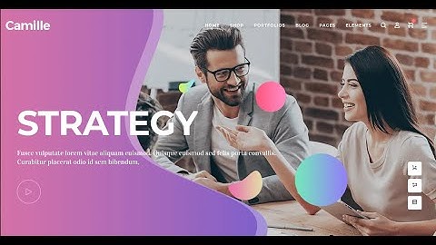 Camille WordPress Theme | Multipurpose WordPress Theme | Fully Responsive Website