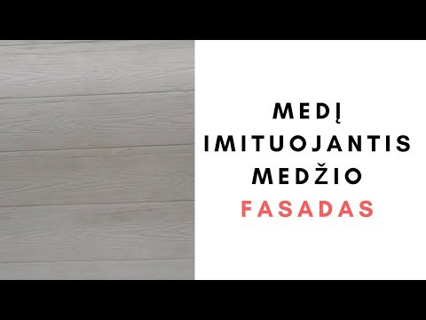 Video: Medienos Imitacija Išoriniam Namo Apdailai (32 Nuotraukos): Kaip Papuošti Fasadą Iš Išorės, Išorinės Dangos Matmenys