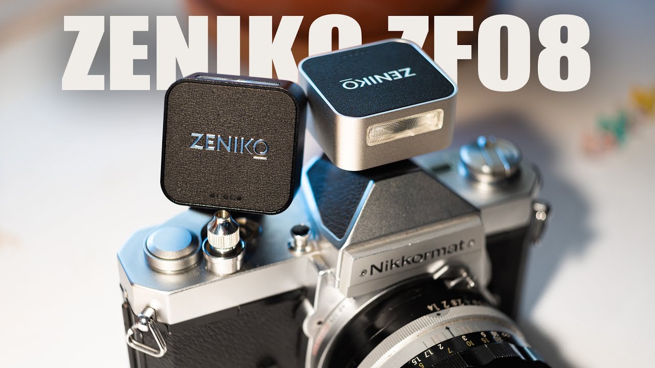 Zeniko ZF08 Flash Speedlite Universale Mini Con Attacco A Slitta E Ricarica Type-C Per Canon Nikon Sony Fuji Olympus - Foto 4
