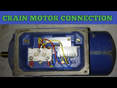 3 PHASE CRANE MOTOR CONNECTION