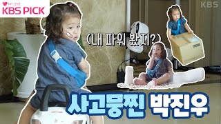 [#슈퍼맨이돌아왔다] 나는야 사고뭉찐 박진우😎 진우는 못말려~! | KBS 방송